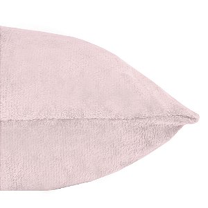 Fronha de Plush Hedrons Inove Rosa Tule