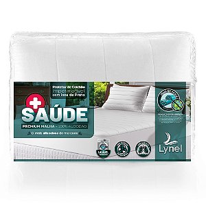 Protetor de Colchão King Size Impermeável Lynel + Saúde Premium Algodão