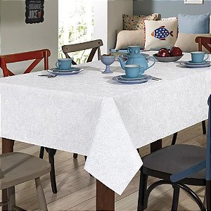Toalha de Mesa Retangular 6 Lugares Dohler Clean Athenas 140x210cm Edite