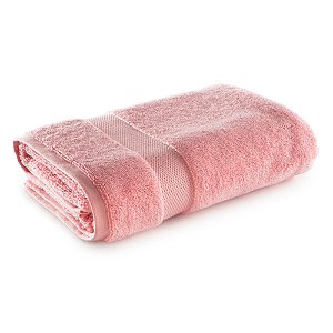 Toalha de Banho Super Soft Zero Twist Corttex 70x140cm Rosa