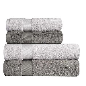 Jogo de Toalhas de Banho 4 Peças Super Soft Zero Twist Corttex Chumbo/Cinza