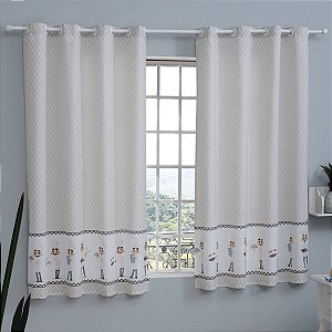 Cortina para Cozinha Sultan Cheff Casa D'oro (240x140cm)