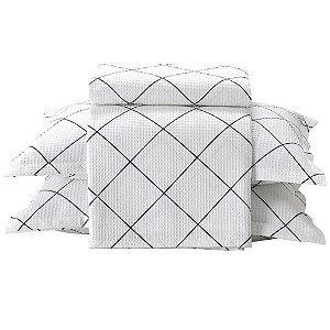 Colcha King Size Dohler Piquet 3 Peças Orion