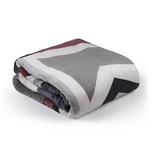 Cobertor Queen Size Kyor Plus 220x240cm Amalfi Cinza