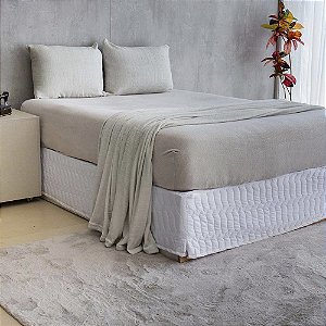Jogo de Cama Casal Bella Enxovais 4 Peças Plush Bella Dreams Yasmin