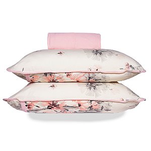 Jogo de Cama Queen Size Malha 3 Peças BBC Têxtil Cor 33