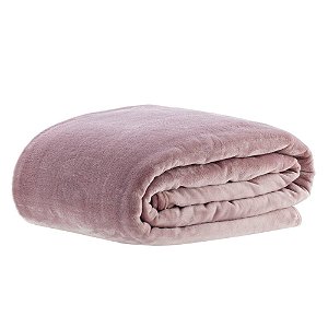 Cobertor King Size Corttex Living Art Lumini 300 240x260cm Rosa