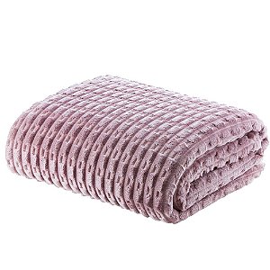 Cobertor Casal Corttex Home Design Zermatt 180x220cm Rosa
