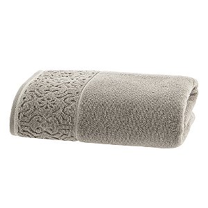 Toalha de Banho Super Soft Zero Twist Corttex Arabesco 500 g/m² Bege