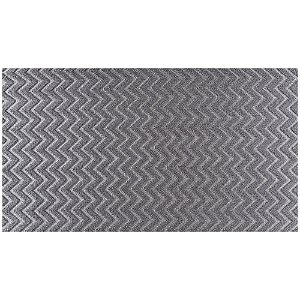 Tapete Corttex Atlanta 60x100cm Antiderrapante Listras Grafite