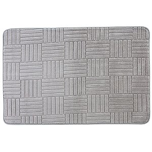 Tapete Corttex Tóquio 200x240cm Antiderrapante Listras Cinza