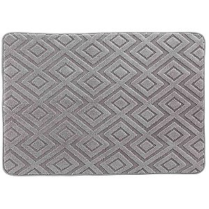 Tapete Corttex Tóquio 200x240cm Antiderrapante Geométrico Cinza