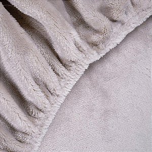Lençol de Plush Casal Hedrons Inove Cevada