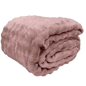 Cobertor Casal Bubble Europa 200x230cm Rosa