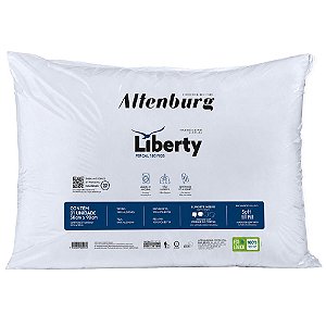 Travesseiro Altenburg Liberty Percal 180 Fios 50x90cm