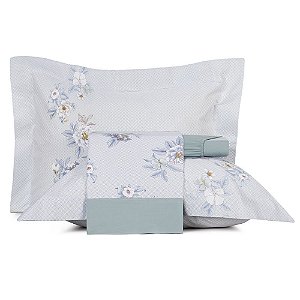 Jogo de Cama King Size Altenburg 200 Fios 4 Peças Algodão Lux Amorata