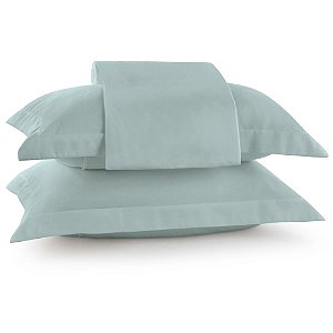 Jogo de Cama Casal Lynel 200 Fios 3 Peças Althea Verde Vernazza