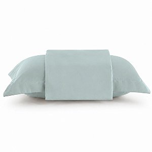 Jogo de Cama Solteiro Lynel 200 Fios 2 Peças Althea Verde Vernazza