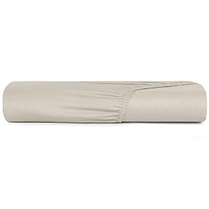Lençol com Elástico Casal 200 Fios Lynel Althea Crudo Hieros