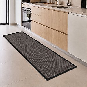 Tapete Passadeira Jolitex Piquet Antiderrapante 50x130cm Fendi
