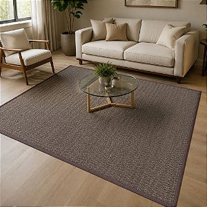 Tapete para Sala Jolitex Expert Antiderrapante 2,00x2,50m Castanho