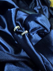 Brinco Corações de Prata