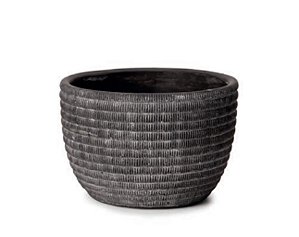 Vaso Decorativo Cachepot em Cimento Estonado Grande