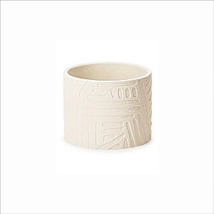 Vaso Decorativo Cachepot em Cimento Grande