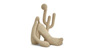 Escultura em Poliresina Abaporu Bege