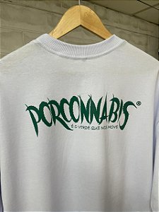 Camiseta Over Branca - Porconnabis