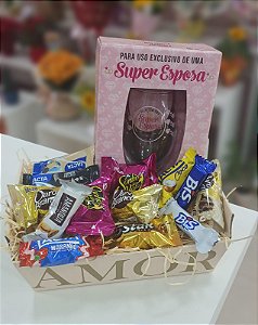 Cesta Doce Amor Super Esposa