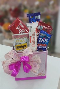 Cesta de Chocolate Carinho de Amiga