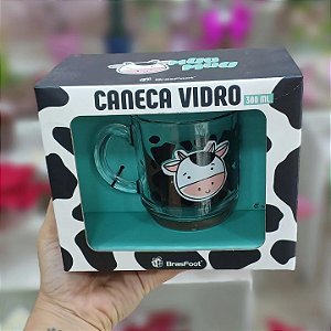 Caneca "Muu Muu" Vidro 300 ml