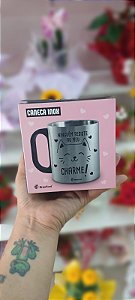 Caneca Gato Metal Inox 300 ml