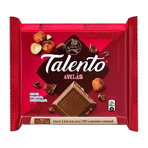 Chocolate Talento ao Leite com Avelãs Garoto - 85g