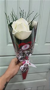 Rosa Branca para Presente