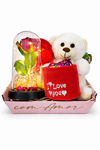 Cesta Romântica - Amor pra Você com Luzes