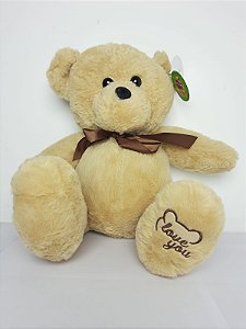 Urso Mensageiro do Amor Marrom 30 cm de Pelucia VTK-20H004-30