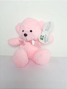Urso Fofura Rosa 17 cm de Pelucia 88H-24080-17