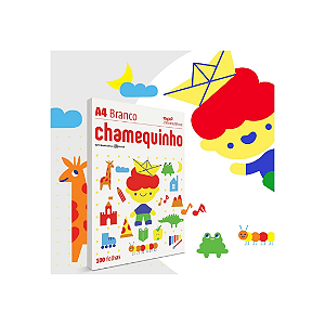 Papel Sulfite A4 Chamex 75g Branco - Pacote com 100 Folhas