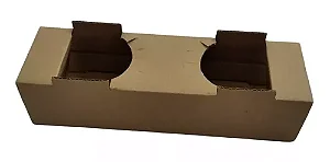 50 Suporte Porta Copos De Papelão Para 2 Copos Delivery