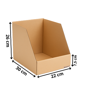 25 Caixas De Papelão Organizadora Estoque 30X22X26