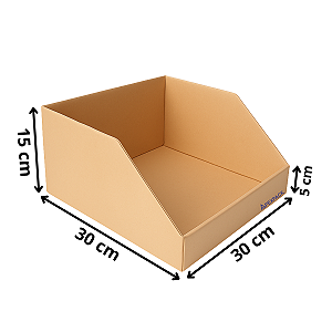 25 Caixas De Papelão Organizadora Estoque 30X30X15