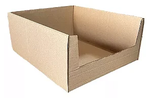 25 Caixas Bin Papelão Organizadora Estoque 36,5X30X15