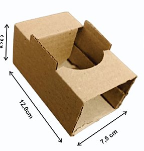 50 Porta Copos De Papelão Para 1 Copo Delivery