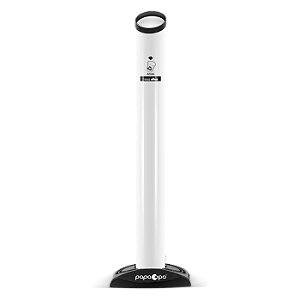 Lixeira Papa Copo Água 150 - 200ml c/ Base Nobre