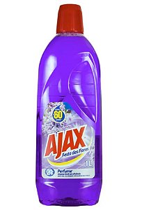 Limpador Perfumado 1 Litro Festa das Flores (Lavanda) Ajax