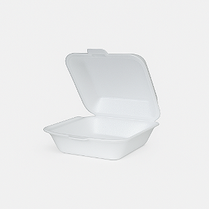 Embalagem de Isopor Hamburgueira 03 com 400 un