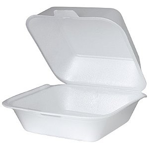 Embalagem de Isopor Hamburgueira 03 com 400 un