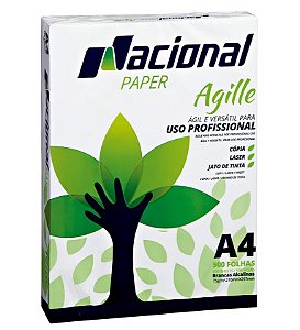 Papel A4 75GR 500 Folhas Nacional Paper